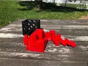 quebra cabeças enigma cubo 3d 3d print model - Mito3D
