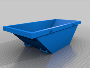 rubbish container 5m2 1 10 3d print model - Mito3D