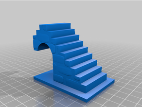 rang flanc unité soutien escaliers 3d print model - Mito3D