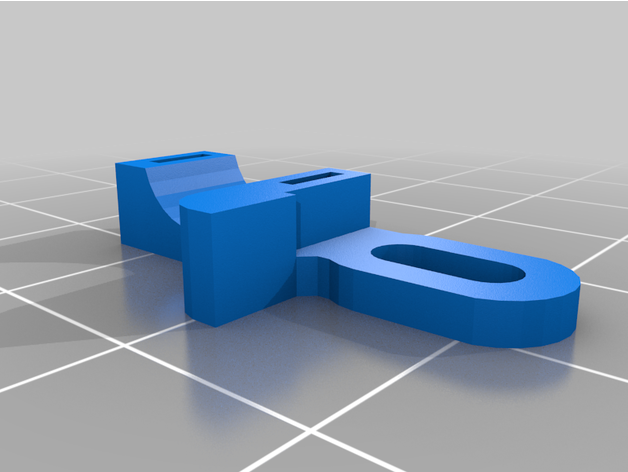 fácil impresión crealidad ender 3 cable soporte acortar administración 3D print model - Mito3D