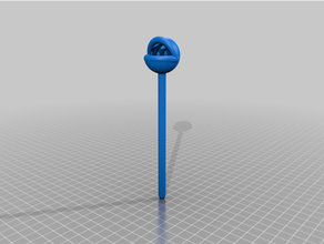 piranha plantar cabeça caneta mario super 3d print model - Mito3D