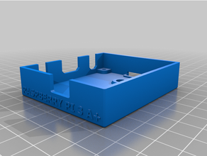 lampone pi a3 + scatola 3d print model - Mito3D