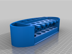 silhouette tool holder 3d print model - Mito3D