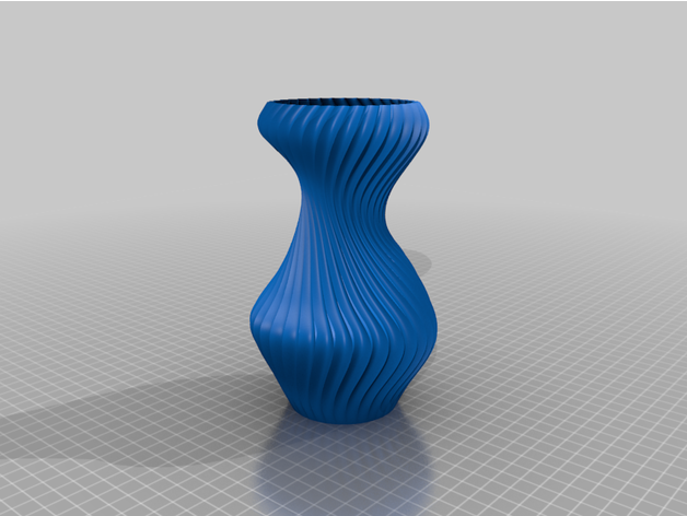 vase vague mode fleur 3D print model - Mito3D