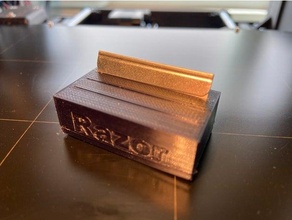 razor blade holder 3d print model - Mito3D