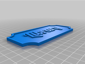 library lobster fontlibralibrary indie flowerry 4te customized 3d print model - Mito3D