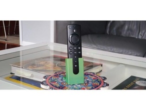 amazon stick tv remote holder remix firetv 3d print model - Mito3D