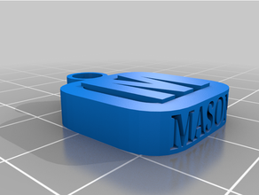 bens builds mason keyfob 3d print model - Mito3D