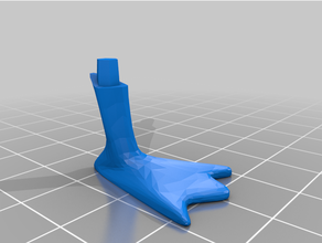 magnete piedi diritto Oca titolo gioco video 3d print model - Mito3D