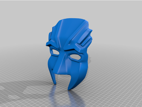 Marsimoto cara máscara 3d print model - Mito3D