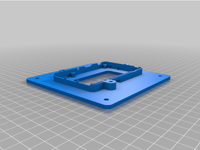 odroid c2 mounting plate vesa odroid-c2 case oldgaf 3d print model - Mito3D