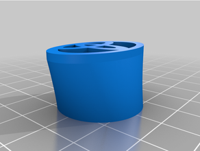 toyota air filter wing nut 3d print model - Mito3D