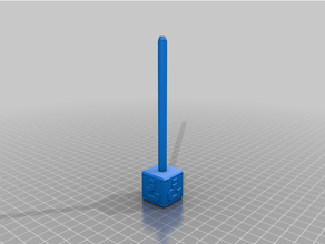 mario question block pen 3d print model - Mito3D