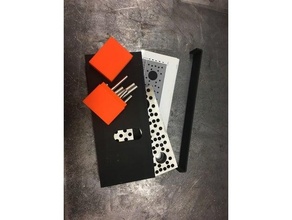 box kurt vise jaw pads 3d print model - Mito3D