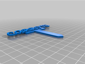 carrotmy customized plant sign 3d print model - Mito3D