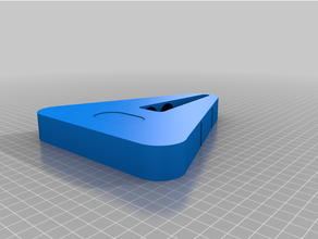 oculus quête supporter base remix logo coupé 3d print model - Mito3D