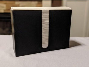 folded paper towel box 3d print model - Mito3D