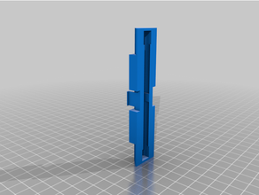 bi piega guardaroba porta sprind titolare supporto 3d print model - Mito3D
