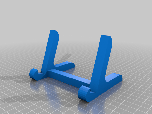 robusto ipad estante soporte 3D print model - Mito3D