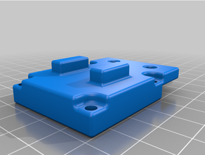 e3d hermes mount 3d print model - Mito3D