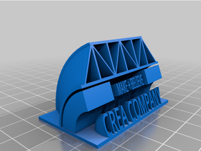 crea logo 3d print model - Mito3D