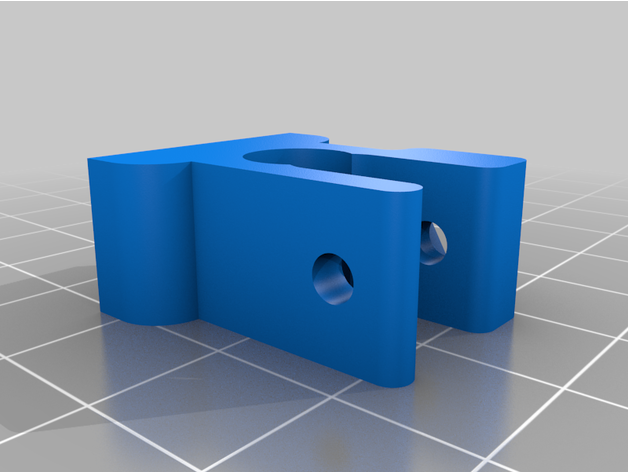 anet a8 8mm rod limit switch mount 3D print model - Mito3D