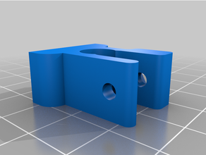 anet a8 8mm rod limit switch mount 3d print model - Mito3D