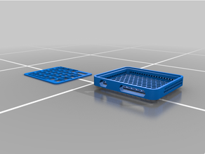 keebio nyquist rev2 hex case keyboard mechanical panda 3d print model - Mito3D