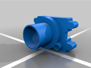 mediumshot - waterblaster conversion kit blaster longshot mod nerf 3d print model - Mito3D
