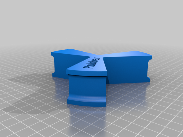 caucho banda soporte 3D print model - Mito3D