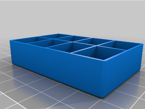 custseshu tablet boxomized square trays customized 3d print model - Mito3D