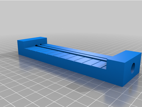 filament extrusion measurement jig 3d print model - Mito3D