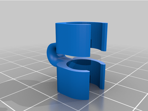 mouse cable holder 3d print model - Mito3D