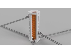 marmo traccia motorizzato sollevamento v3 stand alone altezza regolabile gravitrax compatibile ascensore 3d print model - Mito3D