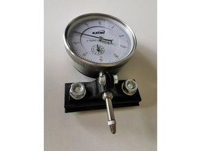 gauge holder 8mm bosch dial gts 635 halter messuhr messuhrhalter tablesaw table 3d print model - Mito3D