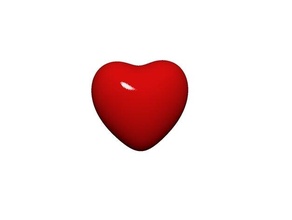 simplemente corazón prueba impresión coraz perfecto amor objeto corazon funko popular san valentin 3d print model - Mito3D