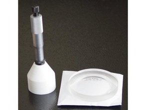 küre mikrometre adaptör daire lens 3d print model - Mito3D