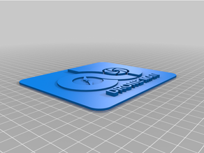 logo ab 3d print model - Mito3D