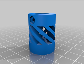angepasst flexibel Kupplung 3d print model - Mito3D