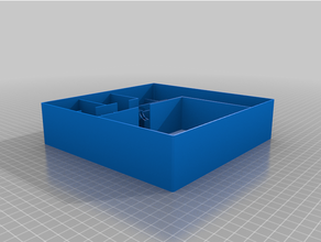 sacchetto prigione inserire gioco tavolo inserti organizzatore 3d print model - Mito3D