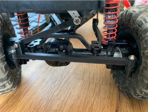 mn d90 steering link 3d print model - Mito3D