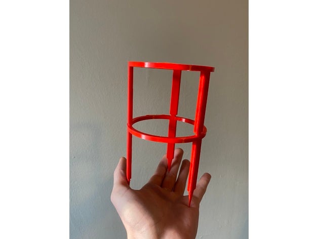 impilabile pianta supporti giardinaggio modulare pomodoro Torre 3D print model - Mito3D