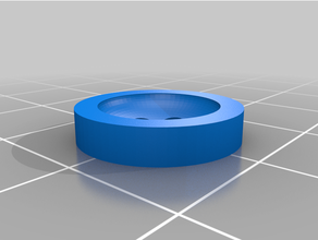 personnalisé paramétrique bouton Générateur me15mm bout édition 3d print model - Mito3D