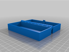 personnalisé âmes boîte loquet paramétrique imprimable 3d print model - Mito3D