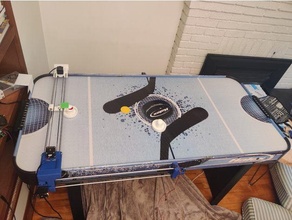 Luft Eishockey Roboter ardunio Spiel Himbeere pi 3d print model - Mito3D