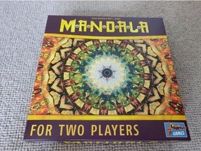 mandala player - boardgame insert inserts board game box 3d print model - Mito3D