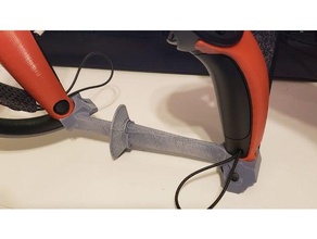 valvola pistola foregrip controller presa copertina guaina remixare calcio nocche 3d print model - Mito3D