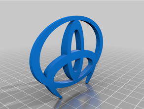 supra emblem horns 3d print model - Mito3D