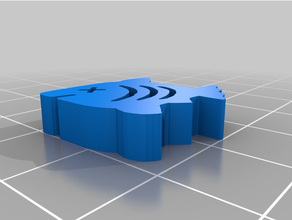 poisson meeple 3d print model - Mito3D