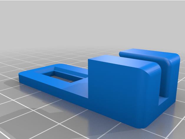vertical USB cable soporte 3D print model - Mito3D